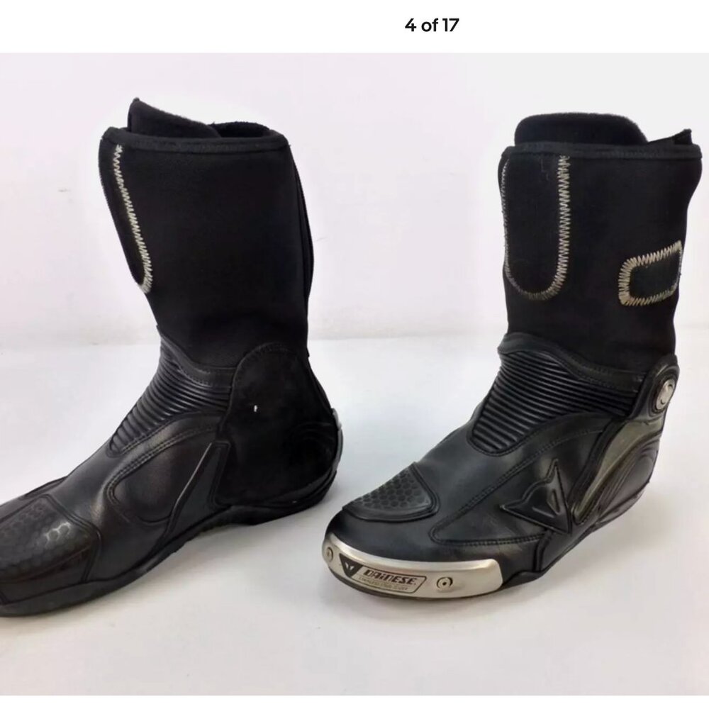 Dainese R Axial Pro In Motorcycle Boots Black Internal Carbon Men's US 8.5 MINT - Picture 4 of 16